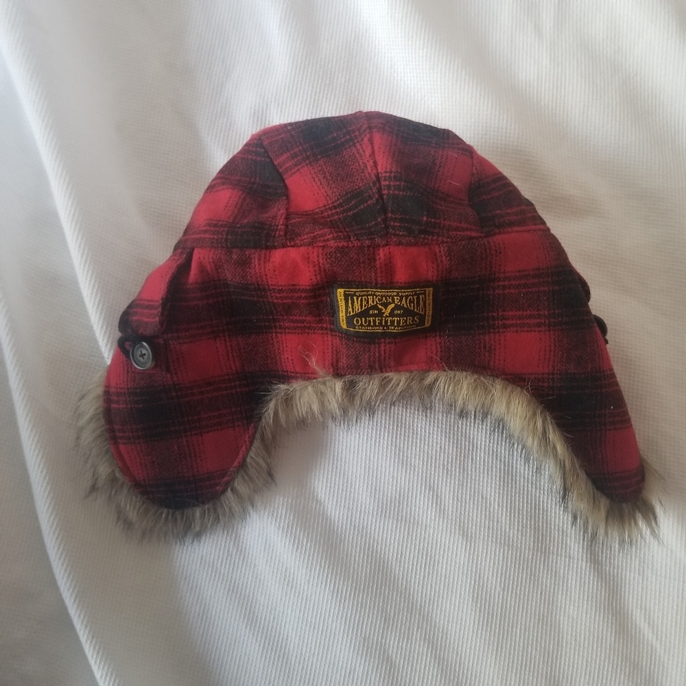Nwt American Eagle Trapper Hat - image 3